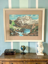 Load image into Gallery viewer, Alpine Passage Mountains Paint by Numbers Oil Painting