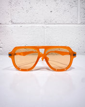 Load image into Gallery viewer, Orange Aviator Sunnies