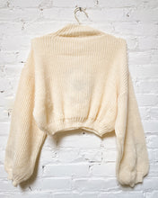 Load image into Gallery viewer, Bee Crop Sweater (L)