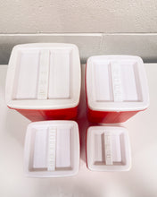 Load image into Gallery viewer, Vintage 4 Piece Plastic Canister Set
