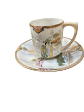 Load image into Gallery viewer, Art Deco Set of Four Japanese Tea set
