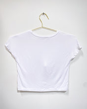 Load image into Gallery viewer, Zara White Crop Top (S)