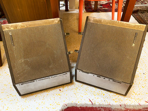 Vintage Pair of Akai Stereophonic 8” 2-Way Speakers