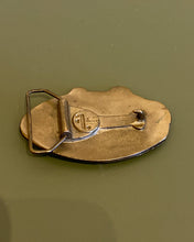 Load image into Gallery viewer, Brass Big Sky Country Montana Belt Buckle