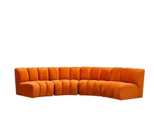 Load image into Gallery viewer, Burnt Orange Chic Circle Sofa