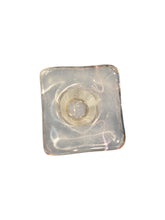 Load image into Gallery viewer, Heavy Glass Blenko Candle Holder