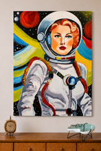 Load image into Gallery viewer, Space Girl #3 Jean Bradley Art