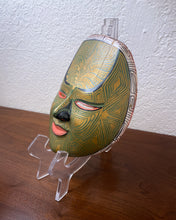 Load image into Gallery viewer, Vintage Handpainted Carved Wood Mask