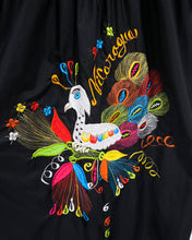 Load image into Gallery viewer, Black Embroidered Nicaragua Dress