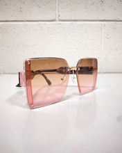 Load image into Gallery viewer, Rose Colored Sunnies with Patterned Sides