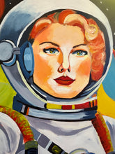 Load image into Gallery viewer, Space Girl #3 Jean Bradley Art