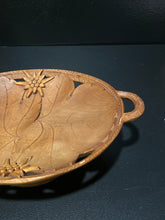 Load image into Gallery viewer, Rare Swiss Black Forest carved bowl with Music Box