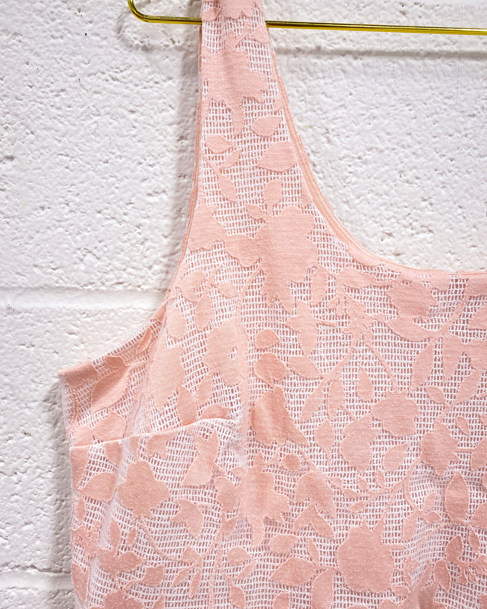 Torrid Peach Summer Dress (18)  Sunbeam Vintage