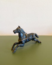Load image into Gallery viewer, Antique Cast Iron Carriage Horse Toy