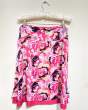Load image into Gallery viewer, Vintage Reversible Pink Floral Skirt (L)