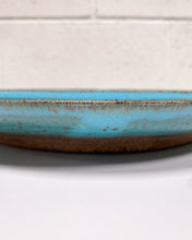 Load image into Gallery viewer, Vintage Turquoise Stoneware Plate