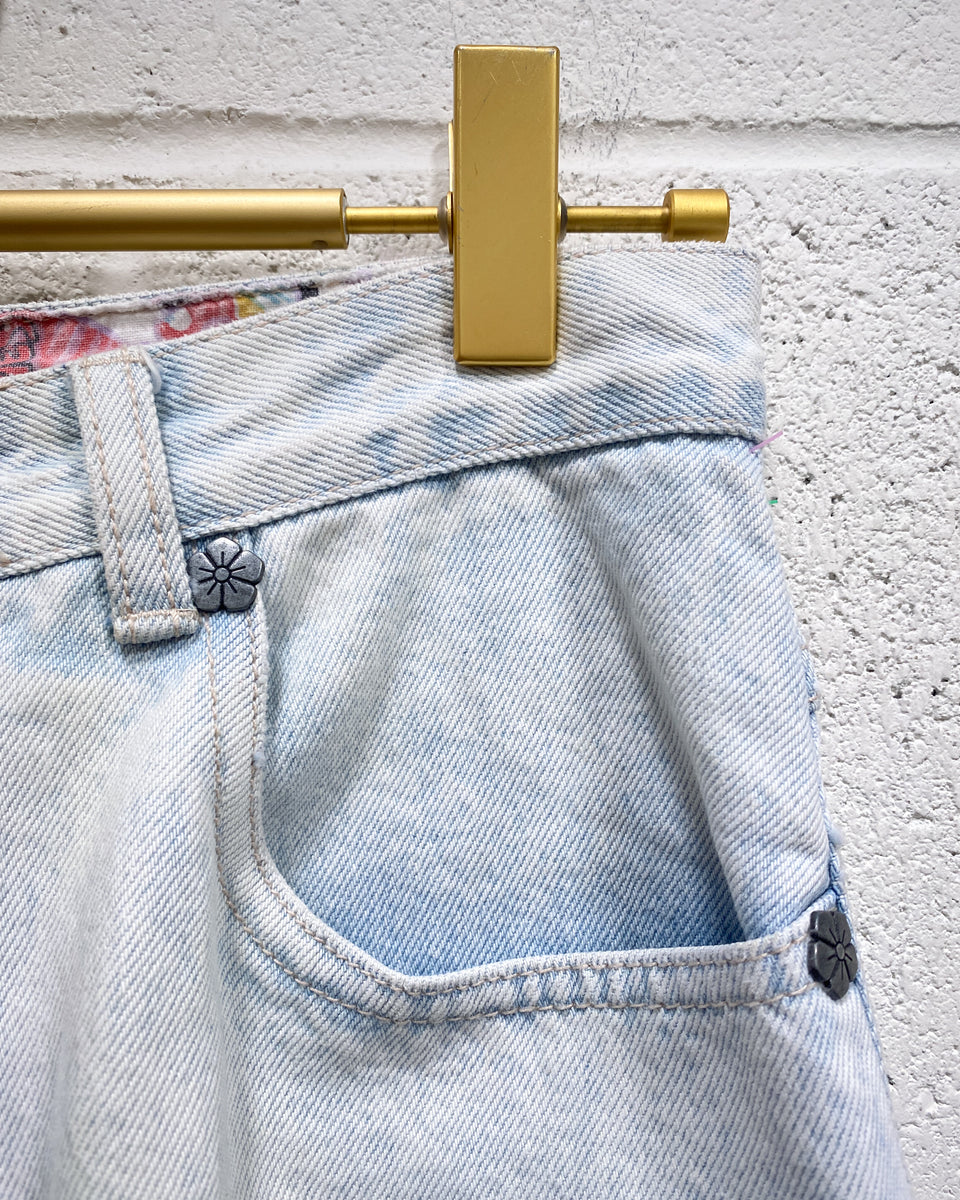 パンツ vintage made in USA LA GATE white denim パンツ vintage made in USA LA GATE white denim パンツ vintage made