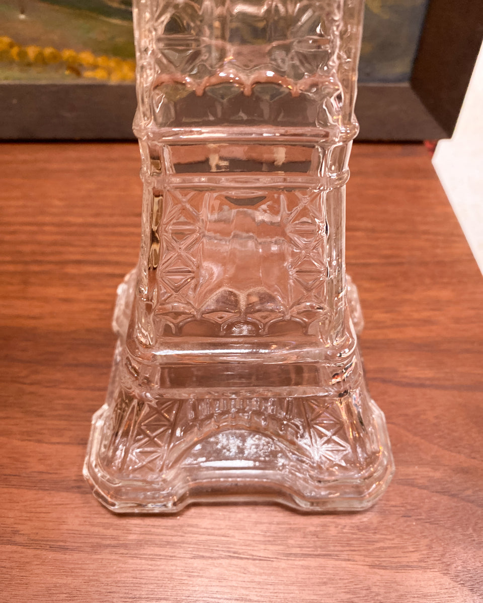 Glass Eiffel Tower Vase – Sunbeam Vintage