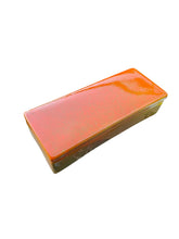 Load image into Gallery viewer, 1960s Sunset Orange and Seafoam Green Italian Ceramic Trinket Box