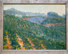 Load image into Gallery viewer, Oil Painting of a Vineyard, Framed