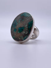 Load image into Gallery viewer, Charles Albert Sterling Ring with Turquoise Stone
