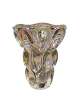 Load image into Gallery viewer, 1950s French Crystal Bubble Art Vannes Vase