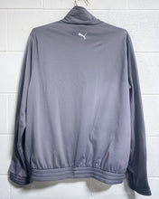 Load image into Gallery viewer, Grey and Black Puma Track Jacket (L) - As Found