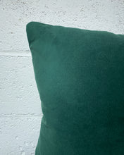 Load image into Gallery viewer, Square Pillow in Bella Hunter Green

