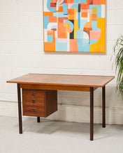 Load image into Gallery viewer, Danish Modern Teak Vintage Desk
