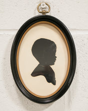 Load image into Gallery viewer, Vintage Silhouette of a Little Boy
