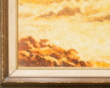 Load image into Gallery viewer, Vintage Golden Ocean Art