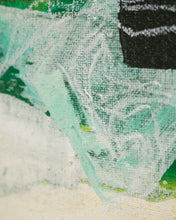 Load image into Gallery viewer, Green Abstract Oil Painting by E. Marz