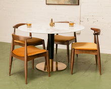 Load image into Gallery viewer, Scandinavian Dining Chair in custom fabric