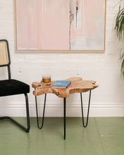 Load image into Gallery viewer, Live Edge Coffee Table with Hairpin Legs