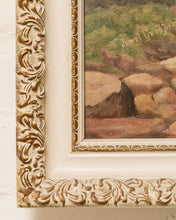 Load image into Gallery viewer, Signed Landscape Antique Oil Painting