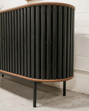 Load image into Gallery viewer, Johannesburg Buffet Credenza in Black & Walnut