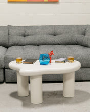 Load image into Gallery viewer, Amoebic White Coffee Table