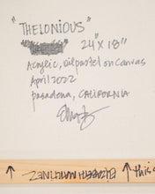 Load image into Gallery viewer, Green Abstract Oil Painting by E. Marz