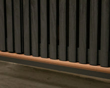 Load image into Gallery viewer, Johannesburg Buffet Credenza in Black & Walnut