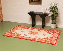 Load image into Gallery viewer, Orange 1960’s Asian Rug