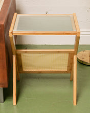 Load image into Gallery viewer, Blonde Magazine Side Table