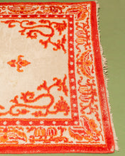 Load image into Gallery viewer, Orange 1960’s Asian Rug