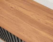 Load image into Gallery viewer, Johannesburg Buffet Credenza in Black & Walnut