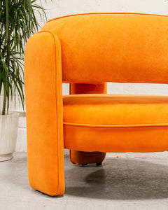 Taylor Club Chair in Orange
