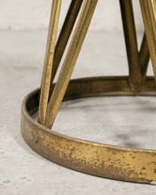 Load image into Gallery viewer, Drum Brass Side Table
