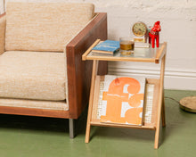 Load image into Gallery viewer, Blonde Magazine Side Table