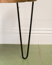 Load image into Gallery viewer, Live Edge Coffee Table with Hairpin Legs
