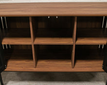Load image into Gallery viewer, Johannesburg Buffet Credenza in Black & Walnut