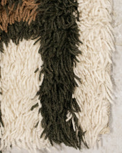 Load image into Gallery viewer, Brown and Orange Rya Rug