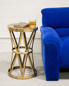 Drum Brass Side Table